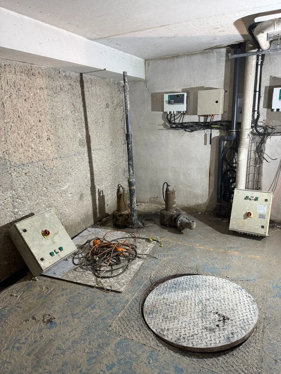 Installation et maintenance de pompe de relevage